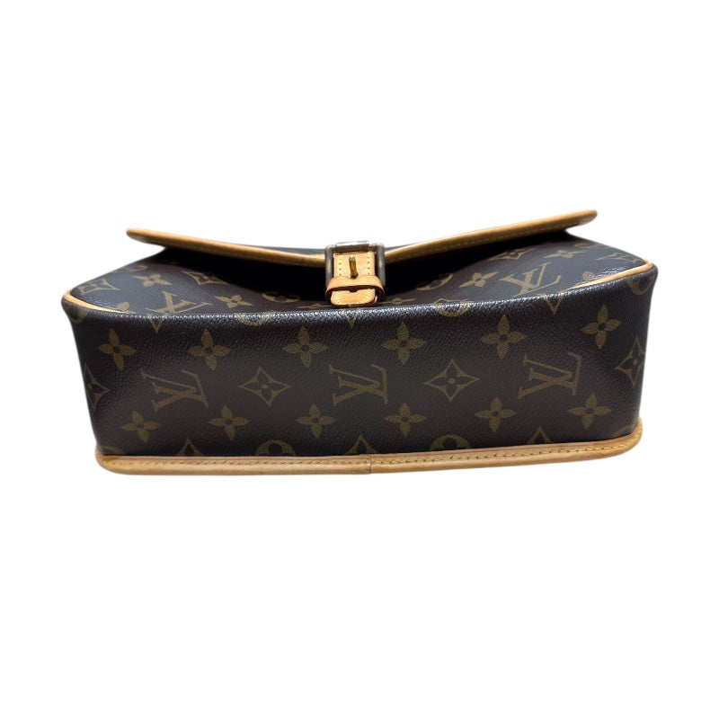 ルイ・ヴィトン LOUIS VUITTON ソローニュ モノグラム PVC/レザー レディース ショルダーバッグ