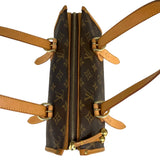 ルイ・ヴィトン LOUIS VUITTON ポパンクール・オ M40007 ブラウン モノグラムキャンバス レディース ハンドバッグ