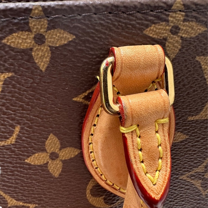 ルイ・ヴィトン LOUIS VUITTON サックプラBB  モノグラム PVC  レザー レディース ハンドバッグ