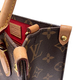 ルイ・ヴィトン LOUIS VUITTON サックプラBB  モノグラム PVC  レザー レディース ハンドバッグ