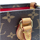 ルイ・ヴィトン LOUIS VUITTON サックプラBB  モノグラム PVC  レザー レディース ハンドバッグ