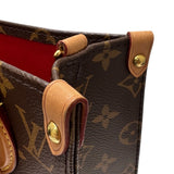 ルイ・ヴィトン LOUIS VUITTON サックプラBB  モノグラム PVC  レザー レディース ハンドバッグ