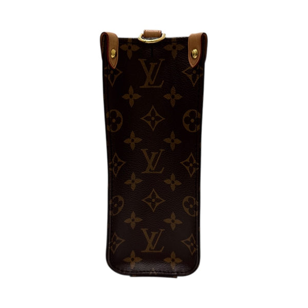 ルイ・ヴィトン LOUIS VUITTON サックプラBB  モノグラム PVC  レザー レディース ハンドバッグ