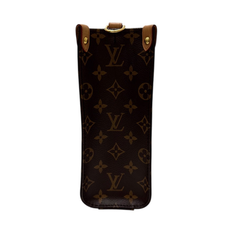 ルイ・ヴィトン LOUIS VUITTON サックプラBB  モノグラム PVC  レザー レディース ハンドバッグ