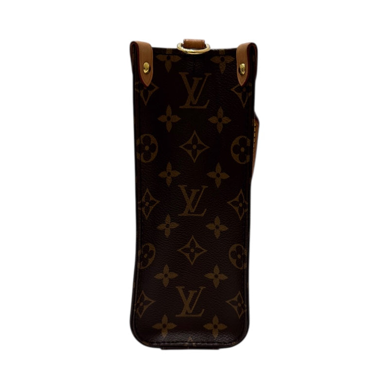 ルイ・ヴィトン LOUIS VUITTON サックプラBB  モノグラム PVC  レザー レディース ハンドバッグ
