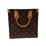 ルイ・ヴィトン LOUIS VUITTON サックプラBB  モノグラム PVC  レザー レディース ハンドバッグ