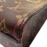 ルイ・ヴィトン LOUIS VUITTON サックプラBB  モノグラム PVC  レザー レディース ハンドバッグ