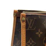 ルイ・ヴィトン LOUIS VUITTON ポパンクール・オ M40007 ブラウン/ゴールド金具 モノグラム レディース ハンドバッグ