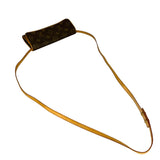 ルイ・ヴィトン LOUIS VUITTON ポシェット・ツインPM M51854 ブラウン/ゴールド金具 PVCコーティングキャンバス モノグラム キャンバス レディース ポーチ