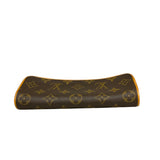ルイ・ヴィトン LOUIS VUITTON ポシェット・ツインPM M51854 ブラウン/ゴールド金具 PVCコーティングキャンバス モノグラム キャンバス レディース ポーチ