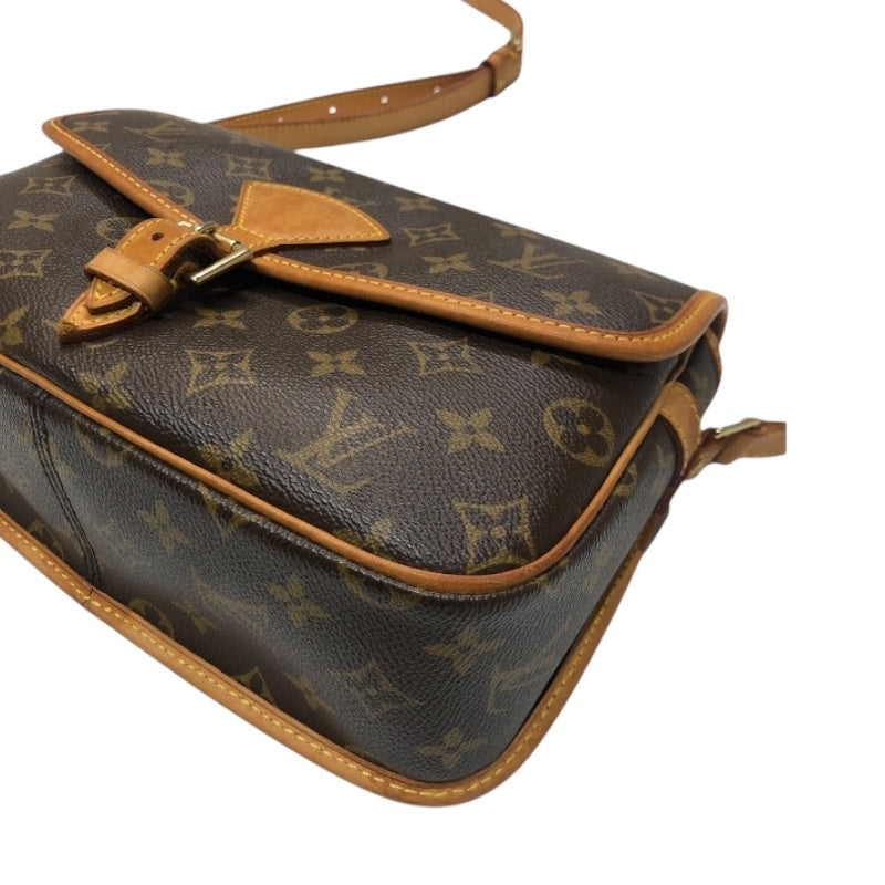 ルイ・ヴィトン LOUIS VUITTON ソローニュ M42250 ブラウン　ゴールド金具 モノグラム レディース ショルダーバッグ