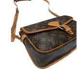 ルイ・ヴィトン LOUIS VUITTON ソローニュ M42250 ブラウン　ゴールド金具 モノグラム レディース ショルダーバッグ