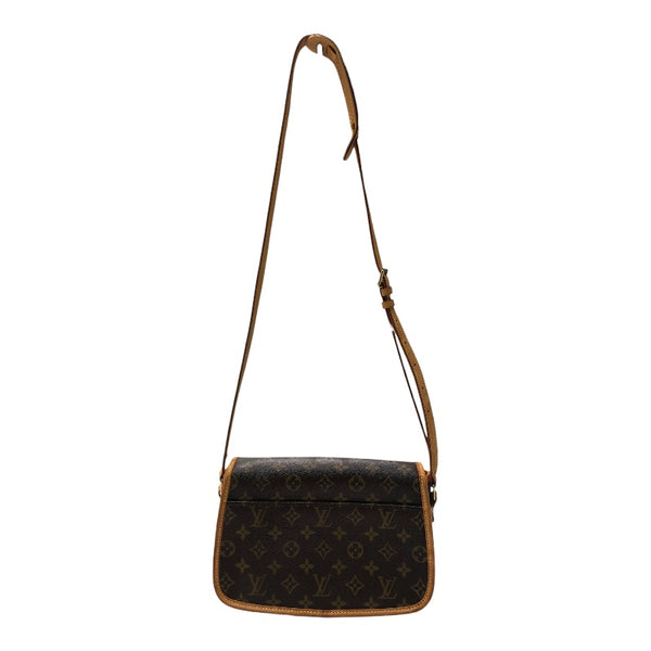 ルイ・ヴィトン LOUIS VUITTON ソローニュ M42250 ブラウン　ゴールド金具 モノグラム レディース ショルダーバッグ