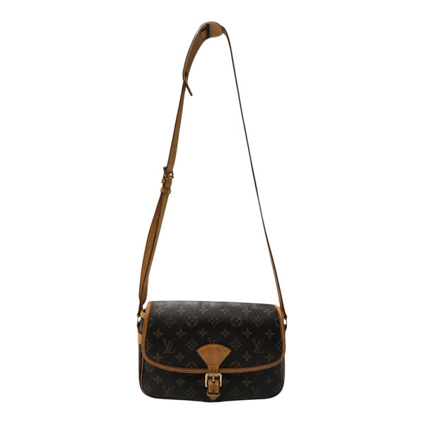 ルイ・ヴィトン LOUIS VUITTON ソローニュ M42250 ブラウン　ゴールド金具 モノグラム レディース ショルダーバッグ