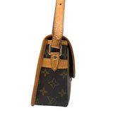 ルイ・ヴィトン LOUIS VUITTON ソローニュ M42250 ブラウン　ゴールド金具 モノグラム レディース ショルダーバッグ