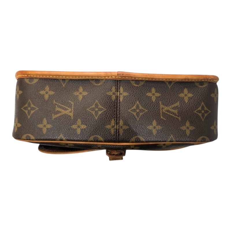 ルイ・ヴィトン LOUIS VUITTON ソローニュ M42250 ブラウン　ゴールド金具 モノグラム レディース ショルダーバッグ