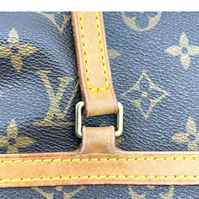 ルイ・ヴィトン LOUIS VUITTON クーサンGM M51141 ブラウン モノグラム レディース ショルダーバッグ