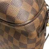 ルイ・ヴィトン LOUIS VUITTON リヴィントンPM N41157 ブラウン /ゴールド金具 ダミエキャンパス レディース ハンドバッグ