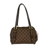ルイ・ヴィトン LOUIS VUITTON リヴィントンPM N41157 ブラウン /ゴールド金具 ダミエキャンパス レディース ハンドバッグ
