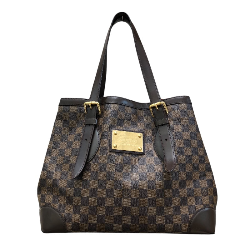 ルイ・ヴィトン LOUIS VUITTON ハムステッドMM N51204 ダミエ PVC レザー レディース ハンドバッグ