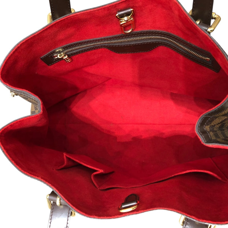 ルイ・ヴィトン LOUIS VUITTON ハムステッドMM N51204 ダミエ PVC レザー レディース ハンドバッグ