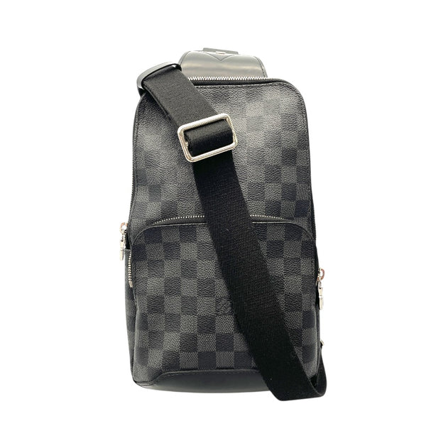ルイ・ヴィトン LOUIS VUITTON アヴェニュー・スリングバッグ N41719 ブラック ダミエ メンズ ショルダーバッグ