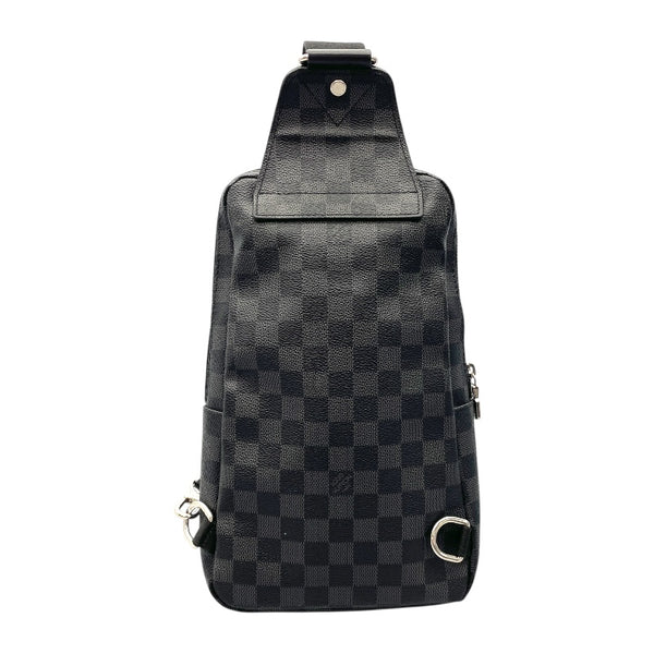 ルイ・ヴィトン LOUIS VUITTON アヴェニュー・スリングバッグ N41719 ブラック ダミエ メンズ ショルダーバッグ