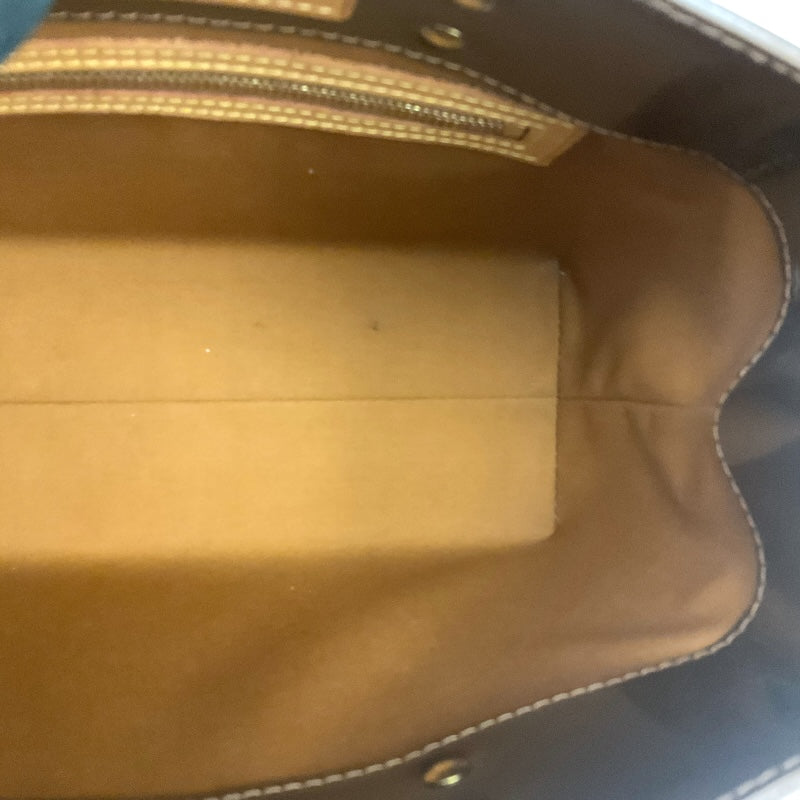 ルイ・ヴィトン LOUIS VUITTON リードPM M91146 ブラウン モノグラム・ヴェルニ レディース ハンドバッグ
