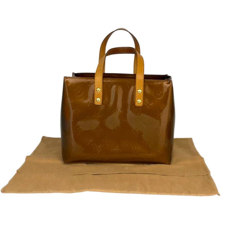 【極美品】ルイヴィトン ヴェルニ リードPM ハンドバッグ M91146 ルイ・ヴィトン LOUIS VUITTON リードPM M91146 ブラウン