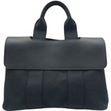 エルメス HERMES ヴァルパライソPM ブラック トワル/レザー レディース ハンドバッグ