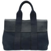 エルメス HERMES ヴァルパライソPM ブラック トワル/レザー レディース ハンドバッグ