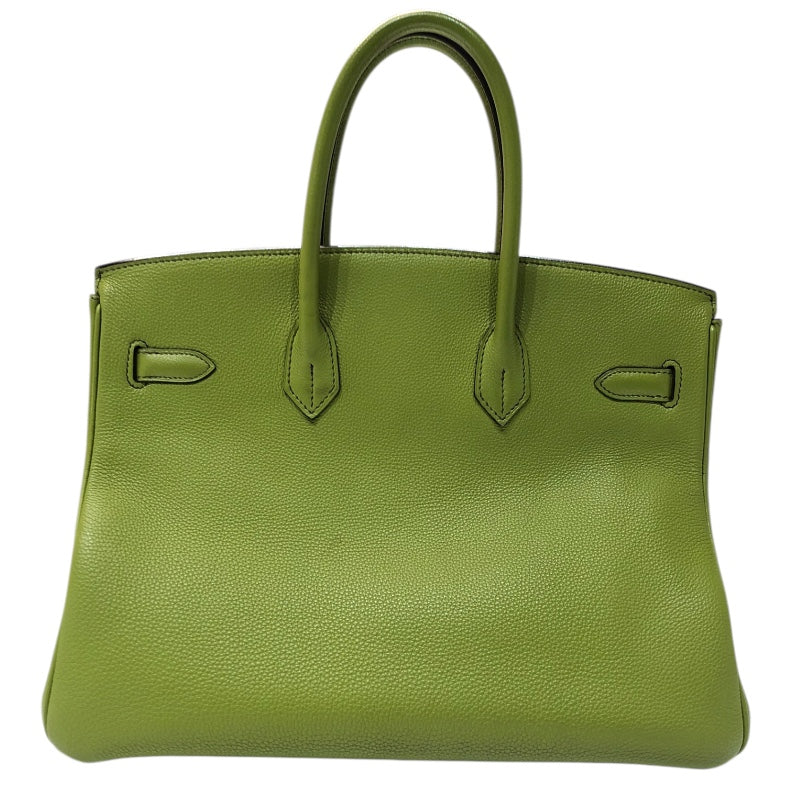エルメス HERMES バーキン35 □I刻印　(2005年製)　 アニスグリーン トゴ レディース ハンドバッグ