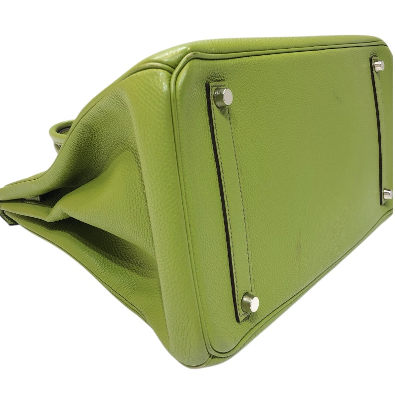 エルメス HERMES バーキン35 □I刻印　(2005年製)　 アニスグリーン トゴ レディース ハンドバッグ