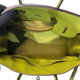 エルメス HERMES バーキン35 □I刻印　(2005年製)　 アニスグリーン トゴ レディース ハンドバッグ