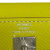 エルメス HERMES タイニーケリー □O刻 ライム シルバー金具 エプソン レディース ハンドバッグ