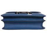 エルメス HERMES コンスタンス3 24 ヴェルソ A刻 ブルーアガット・グリムエット シルバー金具 エプソン レディース ショルダーバッグ