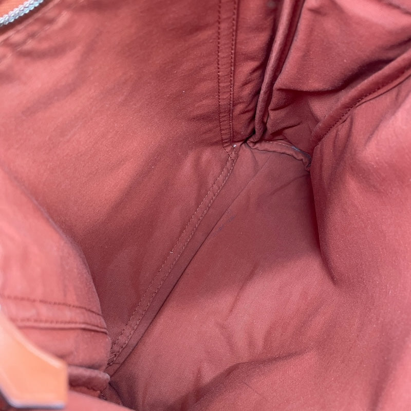 エルメス HERMES アカプルコ バンドリエールMM オレンジ トワル/レザー ユニセックス ショルダーバッグ