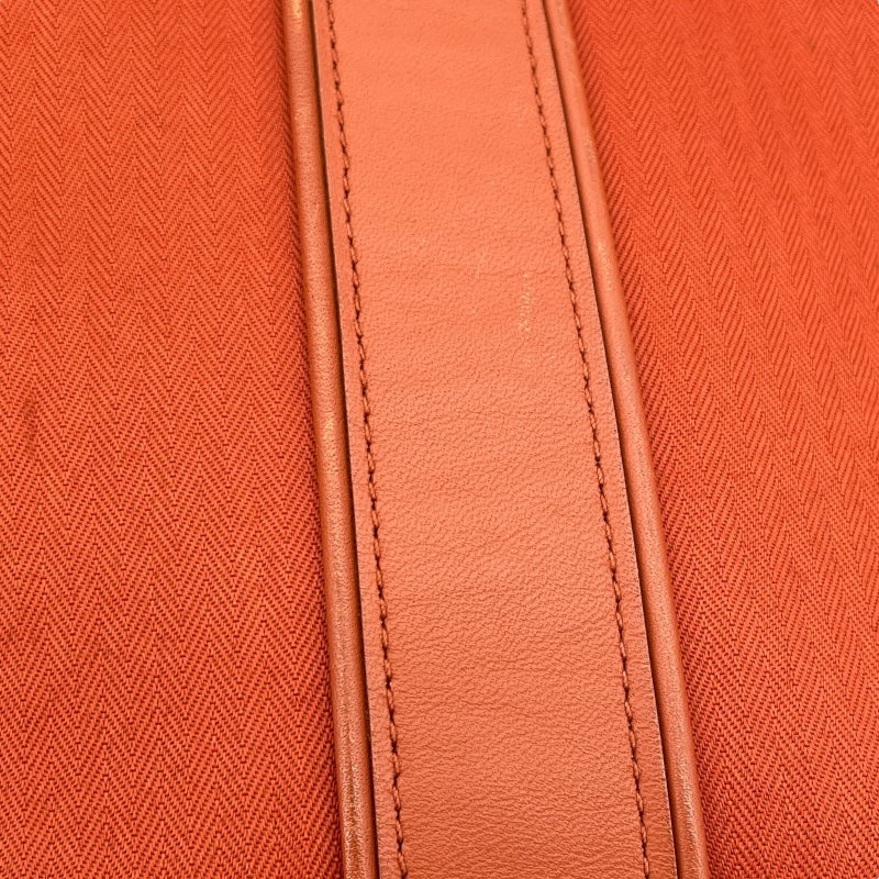 エルメス HERMES アカプルコ バンドリエールMM オレンジ トワル/レザー ユニセックス ショルダーバッグ
