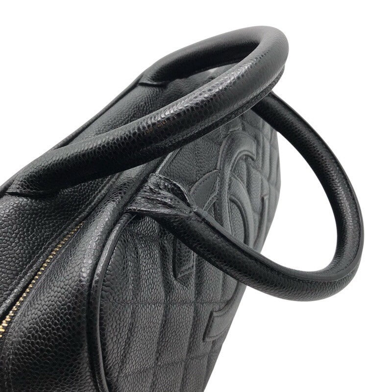 シャネル CHANEL ココマーク ミニボストンバッグ A20996 ブラック/GD金具 キャビア レディース ハンドバッグ