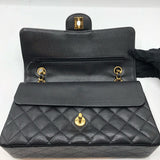 シャネル CHANEL マトラッセ25 A01112　15番台 ブラック ×GD金具 キャビア レディース ショルダーバッグ