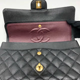 シャネル CHANEL マトラッセ25 A01112　15番台 ブラック ×GD金具 キャビア レディース ショルダーバッグ