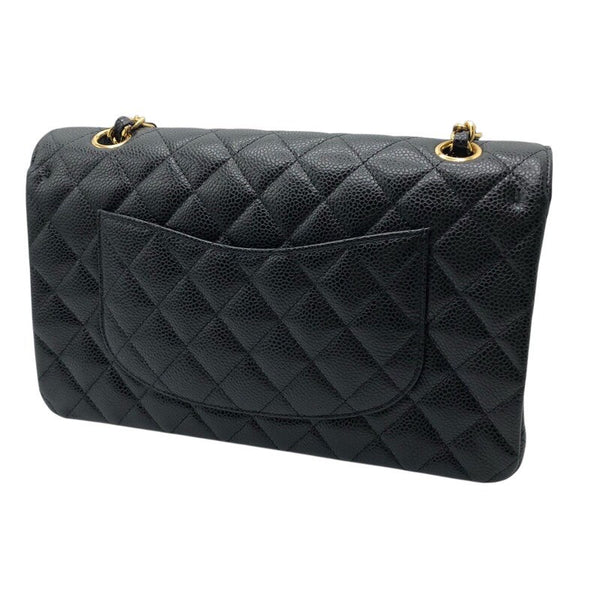 シャネル CHANEL マトラッセ25 A01112　15番台 ブラック ×GD金具 キャビア レディース ショルダーバッグ