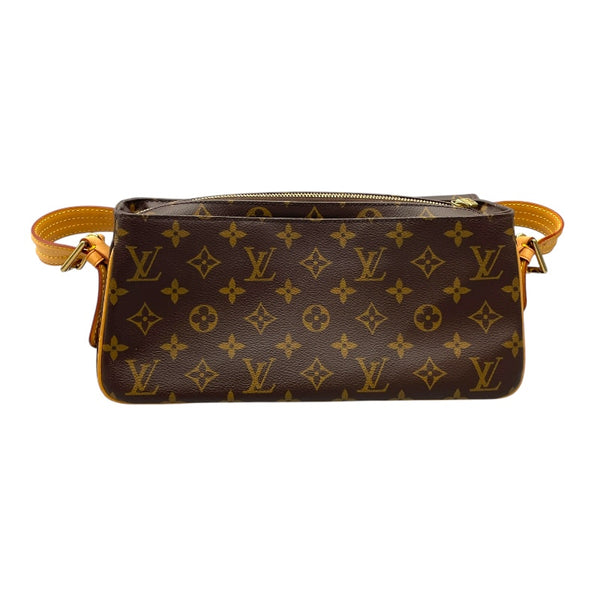 ルイ・ヴィトン LOUIS VUITTON ヴィバシテMM M51164 ブラウン モノグラムキャンバス レディース ショルダーバッグ