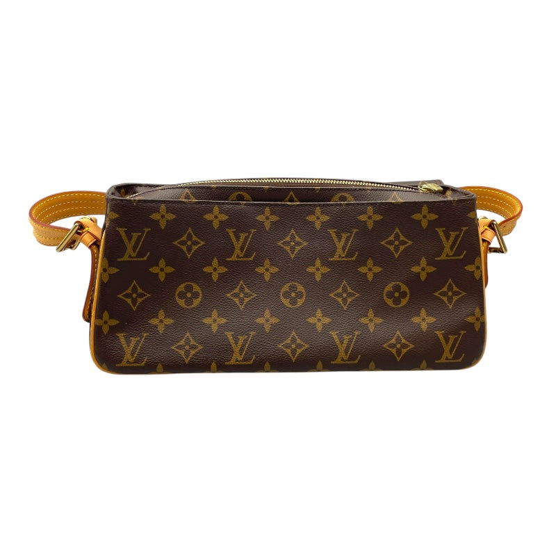 ルイ・ヴィトン LOUIS VUITTON ヴィバシテMM M51164 ブラウン モノグラムキャンバス レディース ショルダーバッグ