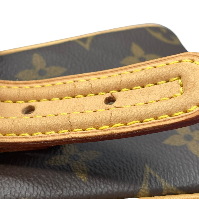 ルイ・ヴィトン LOUIS VUITTON ヴィバシテMM M51164 ブラウン モノグラムキャンバス レディース ショルダーバッグ