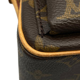 ルイ・ヴィトン LOUIS VUITTON ヴィバシテMM M51164 ブラウン モノグラムキャンバス レディース ショルダーバッグ