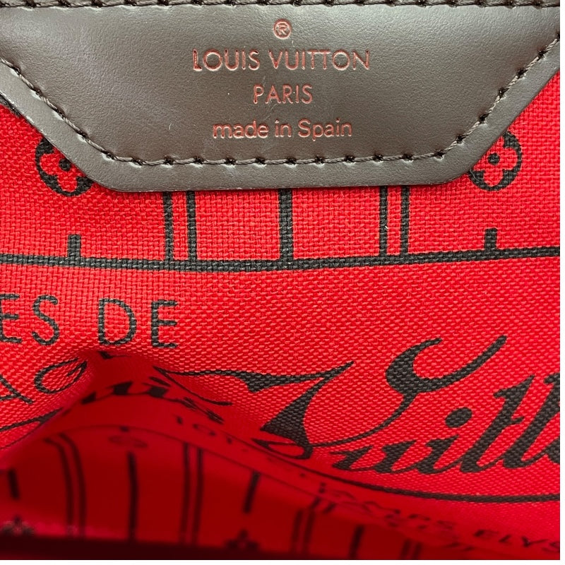 ルイ・ヴィトン LOUIS VUITTON ネヴァーフルMM  N51105 ブラウン ダミエ レディース トートバッグ