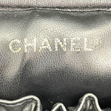 シャネル CHANEL ココマーク バニティバッグ A01998 ブラック キャビアスキン レディース ハンドバッグ