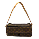 ルイ・ヴィトン LOUIS VUITTON ヴィバシテMM M51164 ブラウン モノグラムキャンバス レディース ショルダーバッグ