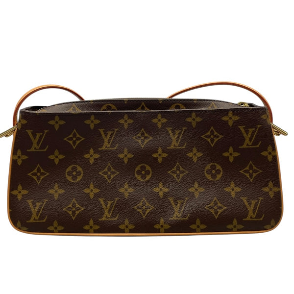ルイ・ヴィトン LOUIS VUITTON ヴィバシテMM M51164 ブラウン モノグラムキャンバス レディース ショルダーバッグ